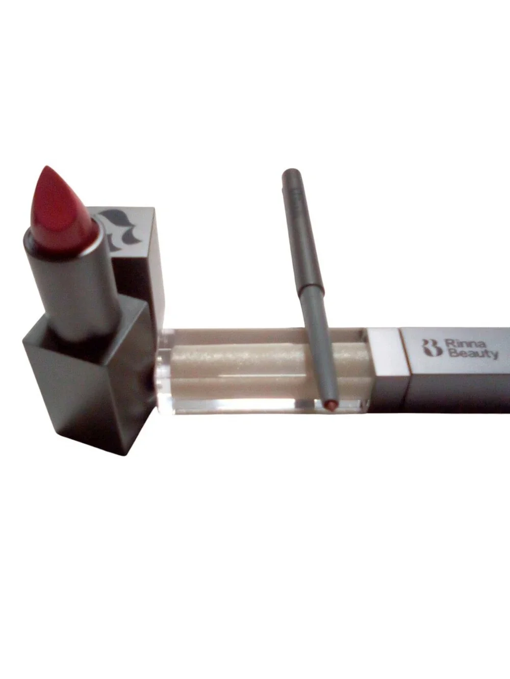 Rinna Beauty Lips Amelia Lip Kit Lipstick Lip Liner Gloss Limited Edition NIB